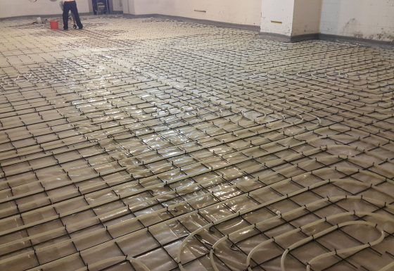 Hydronic Floor Heating