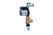 Floor heating mixing shunt